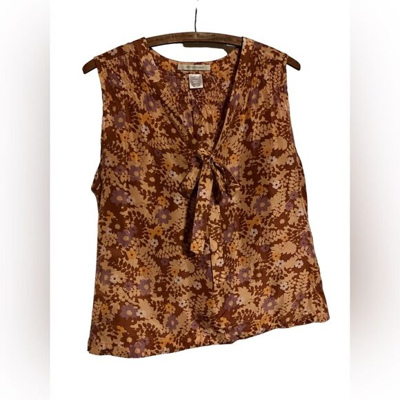 Cote Femme Silk Shirt Size 12 - Picture 1 of 7